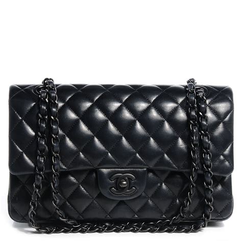 Chanel Medium Classic Double Flap Bag SO Black 